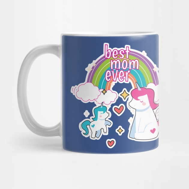 Best Unicorn Mom Gift For Mothers wifes Gift Idea by BeNumber1